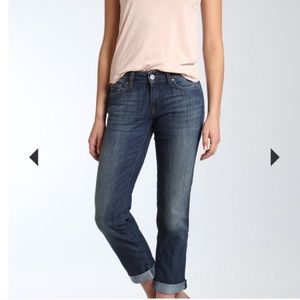 Mavi Sonja boyfriend mid rise cuffed jean